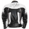 RTX TITAN Grey Motorcycle Leather Race Jacket